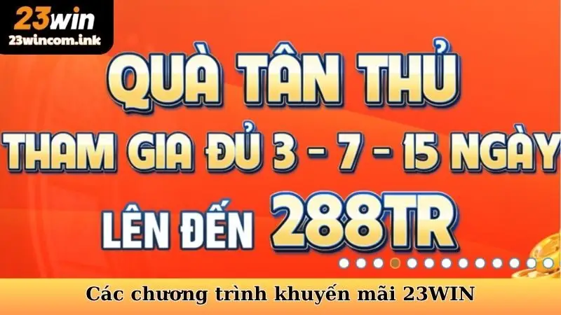 Chương Trình Khuyến Mãi 23win – Hệ Thống Ưu Đãi Đa Dạng Cho Mọi Thành Viên